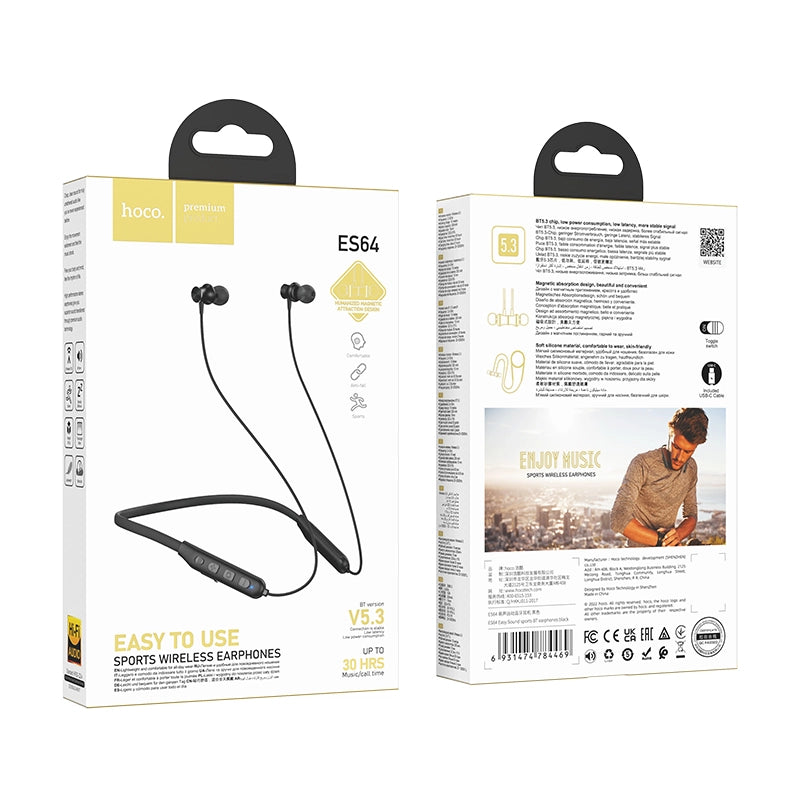 ES64 Easy Sound sports BT earphones