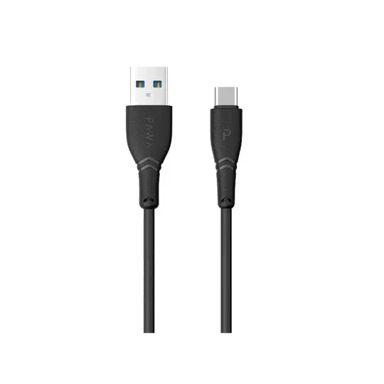 Pawa Solid Car Charger 2.4A Auto-ID with Type-C cable