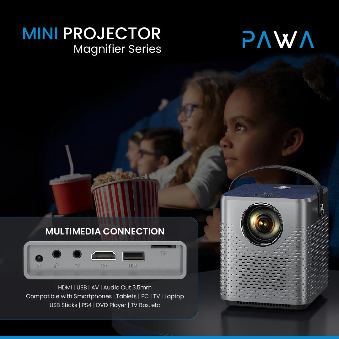 Pawa Magnifier Series Mini Projector