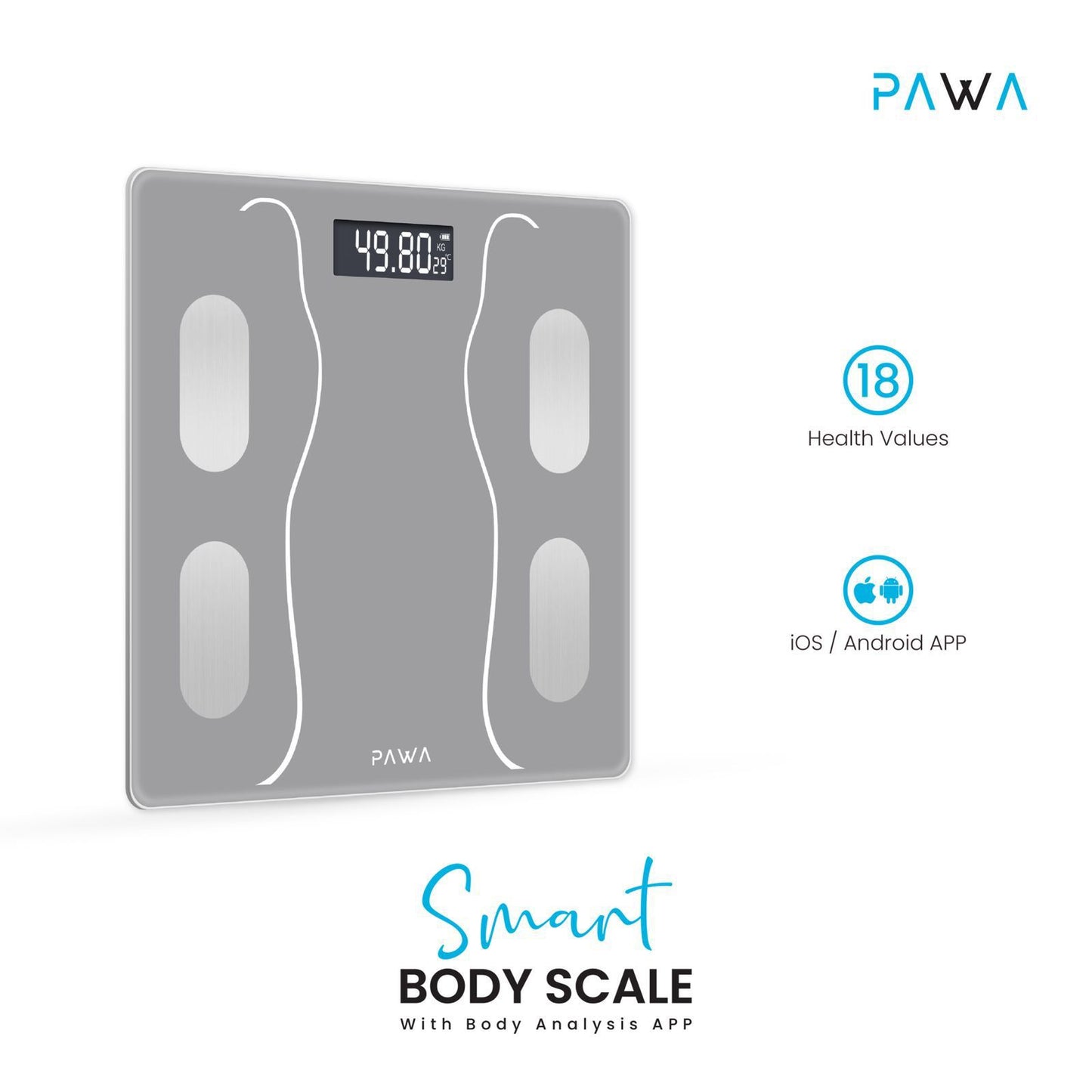 Pawa Smart Body Scale with Body Analysis APP. COST