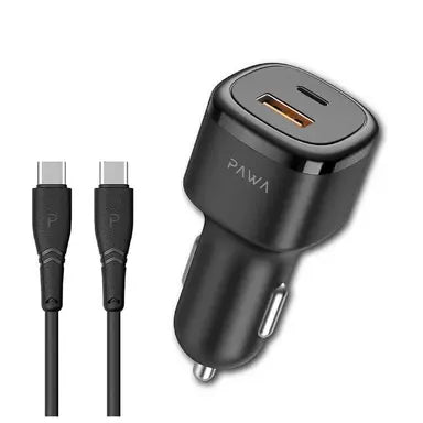 Pawa Solid Travel Charger Type-C to C PD+QC 48W