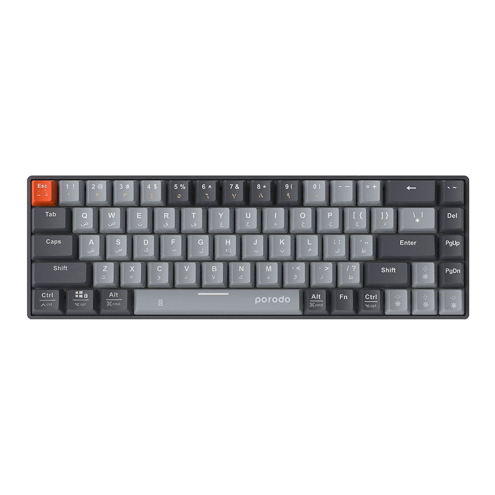 Porodo Wireless Mechanical Keyboard Ultimate Keyboard For Work & Gaming