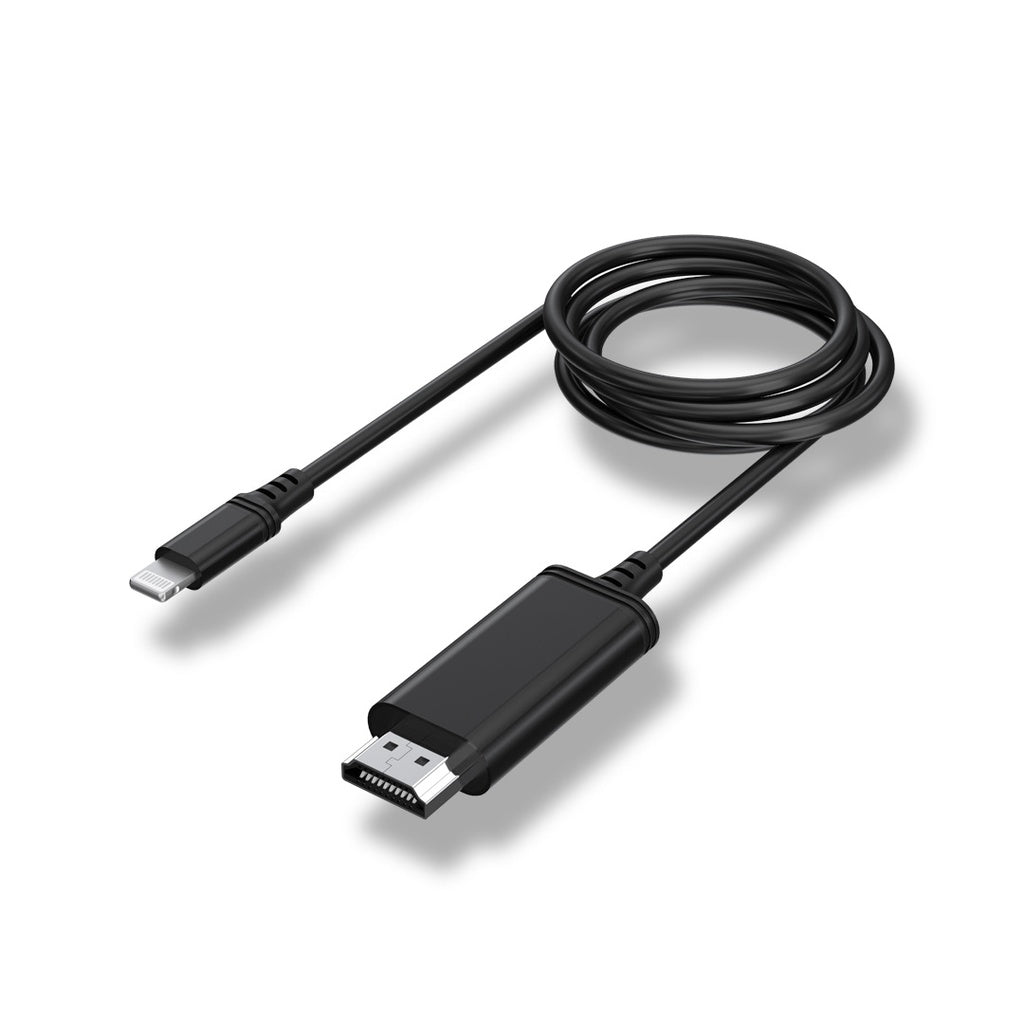 Porodo Lightning to HDMI Cable Extend Your Phone Screen To The Big Screen