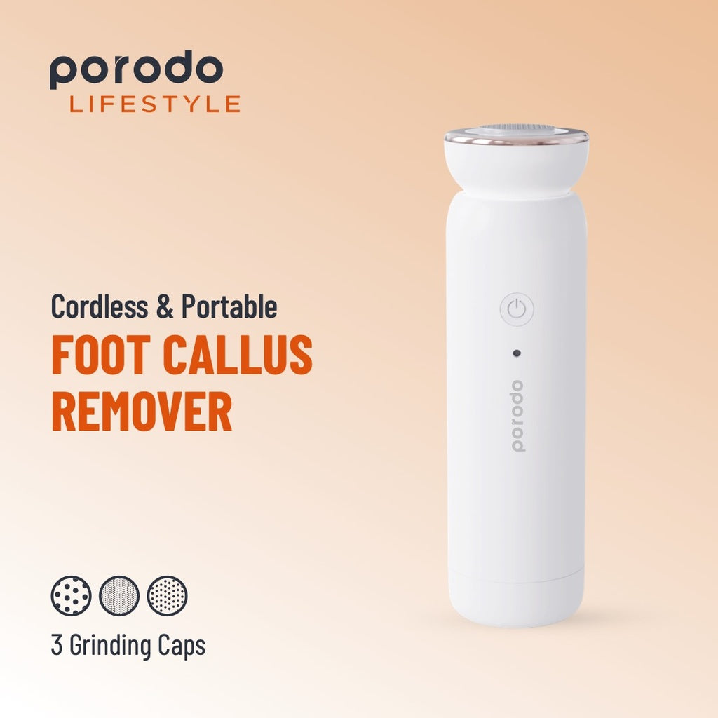 Porodo Lifestyle Cordless & Protable Foot Callus Remover