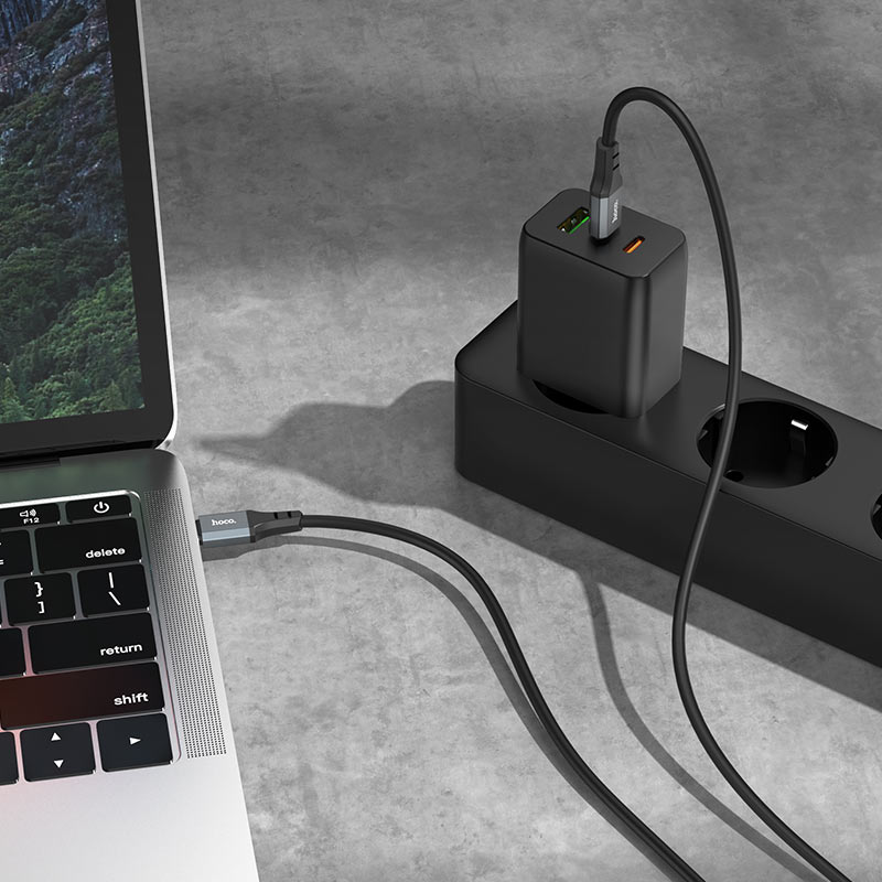 Cable Type-C to Type-C “X86 Spear” 60W charging data sync