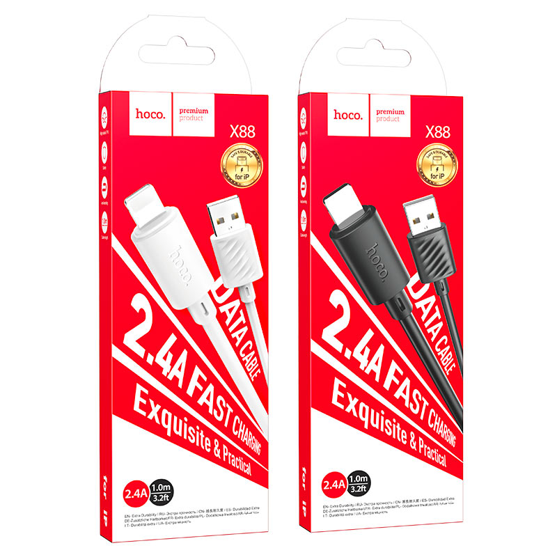 Cable USB to Lightning “X88 Gratified”