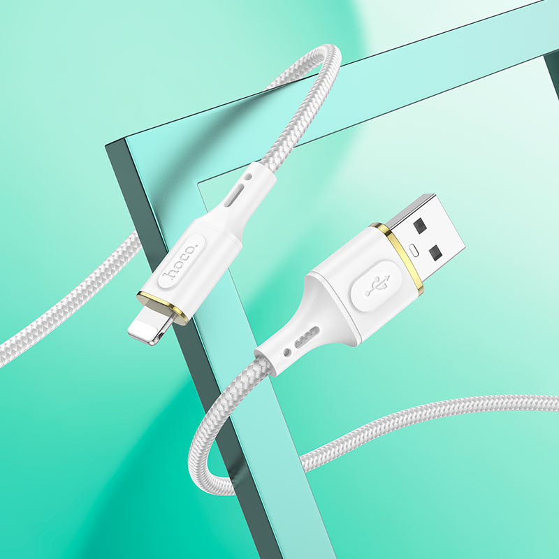 Cable USB to Lightning “X95 Goldentop”