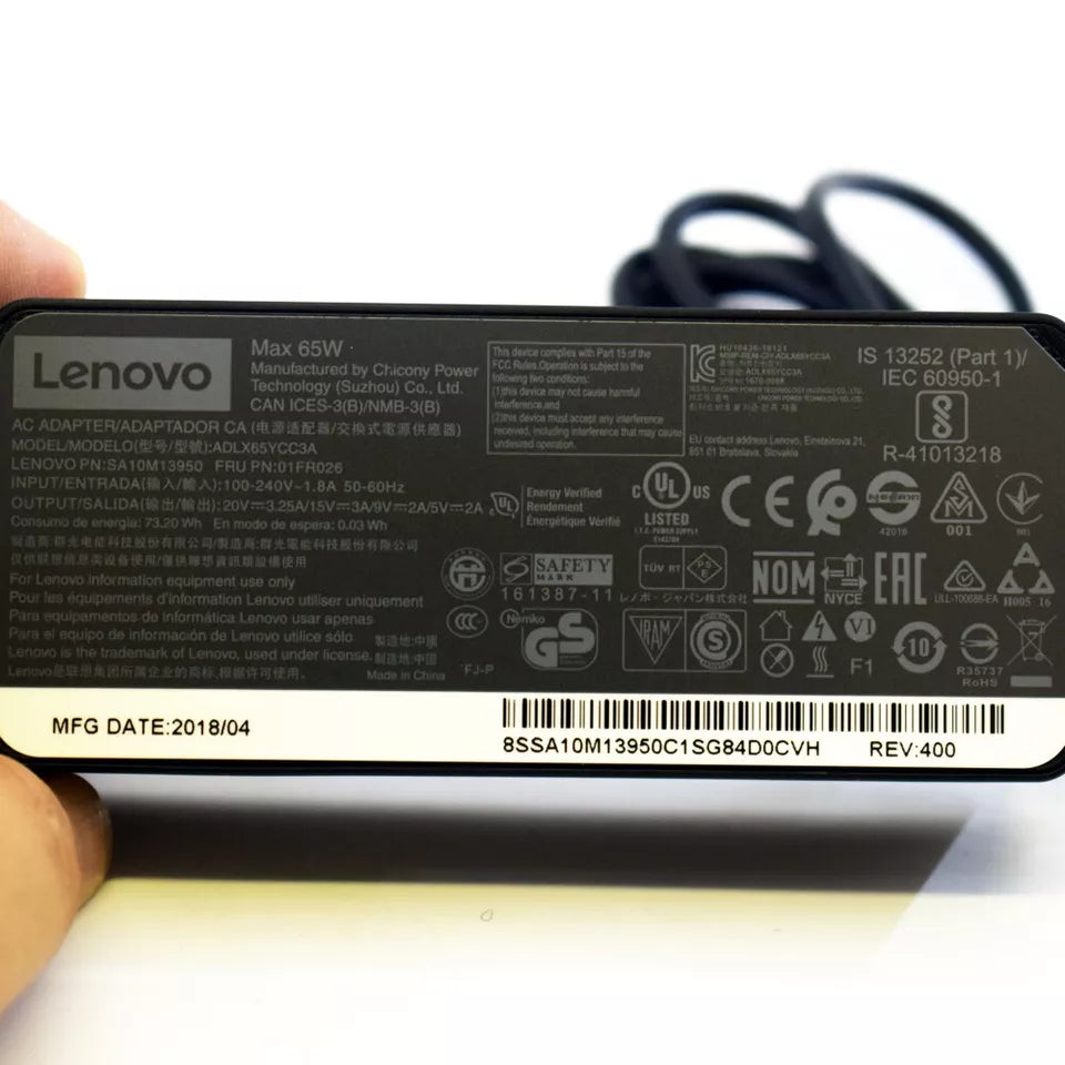 Charger Lenovo Type c