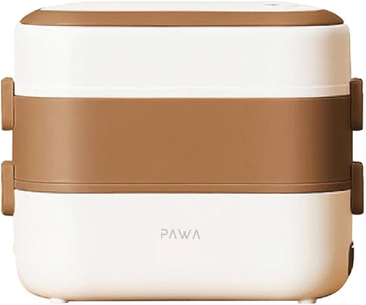 Pawa Delicacy Double Layer Electric Lunch Box 2L