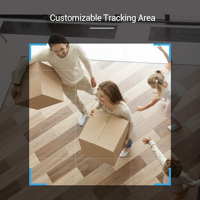 EZVIZ C6TC, 1080p WiFi Smart Home Security Camera, Surveillance Camera with Motion Tracking, 360° Rotating, Two-Way Talk, Brilliant Night Vision, Works with Alexa