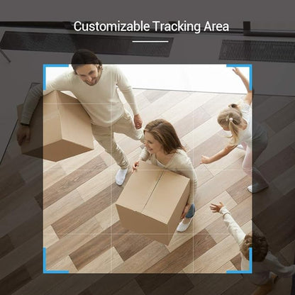 EZVIZ C6TC, 1080p WiFi Smart Home Security Camera, Surveillance Camera with Motion Tracking, 360° Rotating, Two-Way Talk, Brilliant Night Vision, Works with Alexa