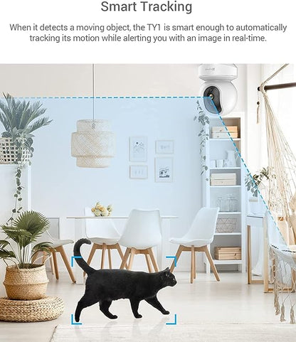 EZVIZ By HIKVISION CS-TY1-4MP SMART WI-FI PAN & TILT CAMERA 4 MEGAPIXEL