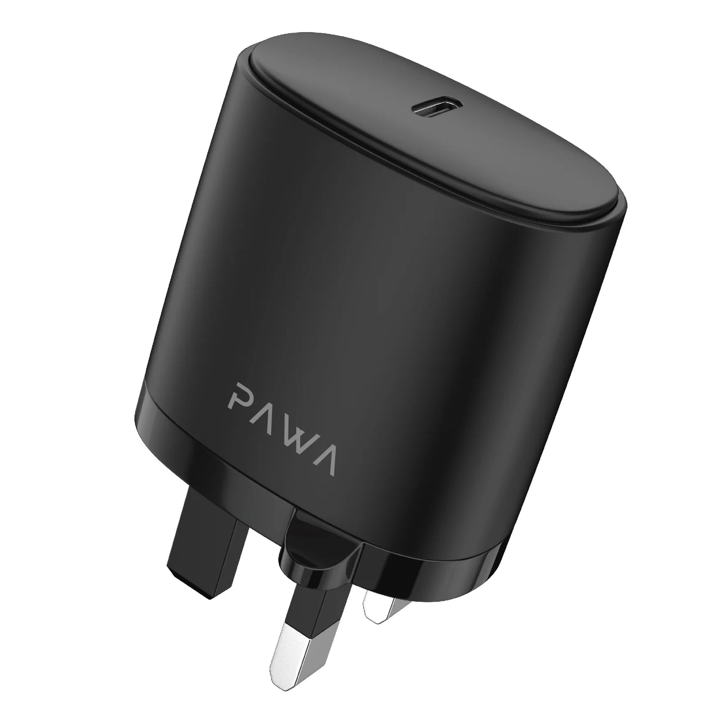 Pawa Solid Travel Charger 20W PD With Type-C to Type-C