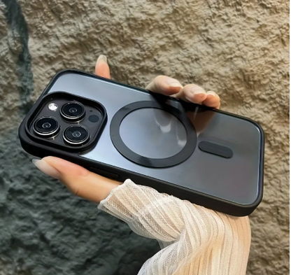 Transparent Acrylic Magnetic Mobile Phone Case