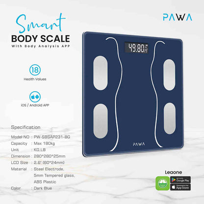 Pawa Smart Body Scale with Body Analysis APP. COST