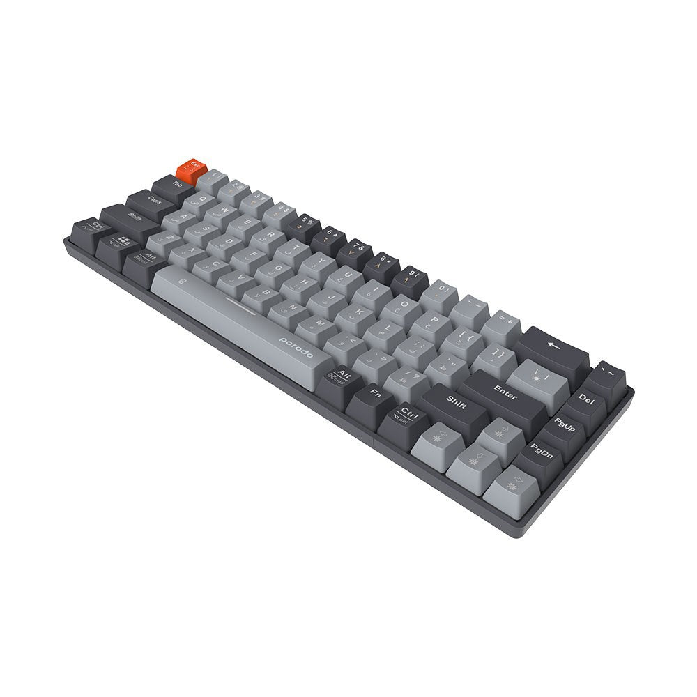 Porodo Wireless Mechanical Keyboard Ultimate Keyboard For Work & Gaming