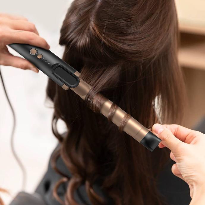 Porodo Lifestyle Cordless Curling Iron Advanced Ceramic Coated Plates