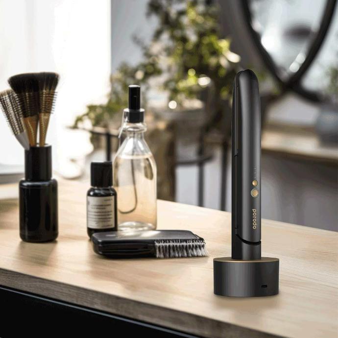 Porodo Lifestyle Cordless Hair Straightener Advanced Ceramic Coated Plates