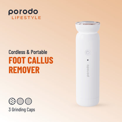 Porodo Lifestyle Cordless & Protable Foot Callus Remover