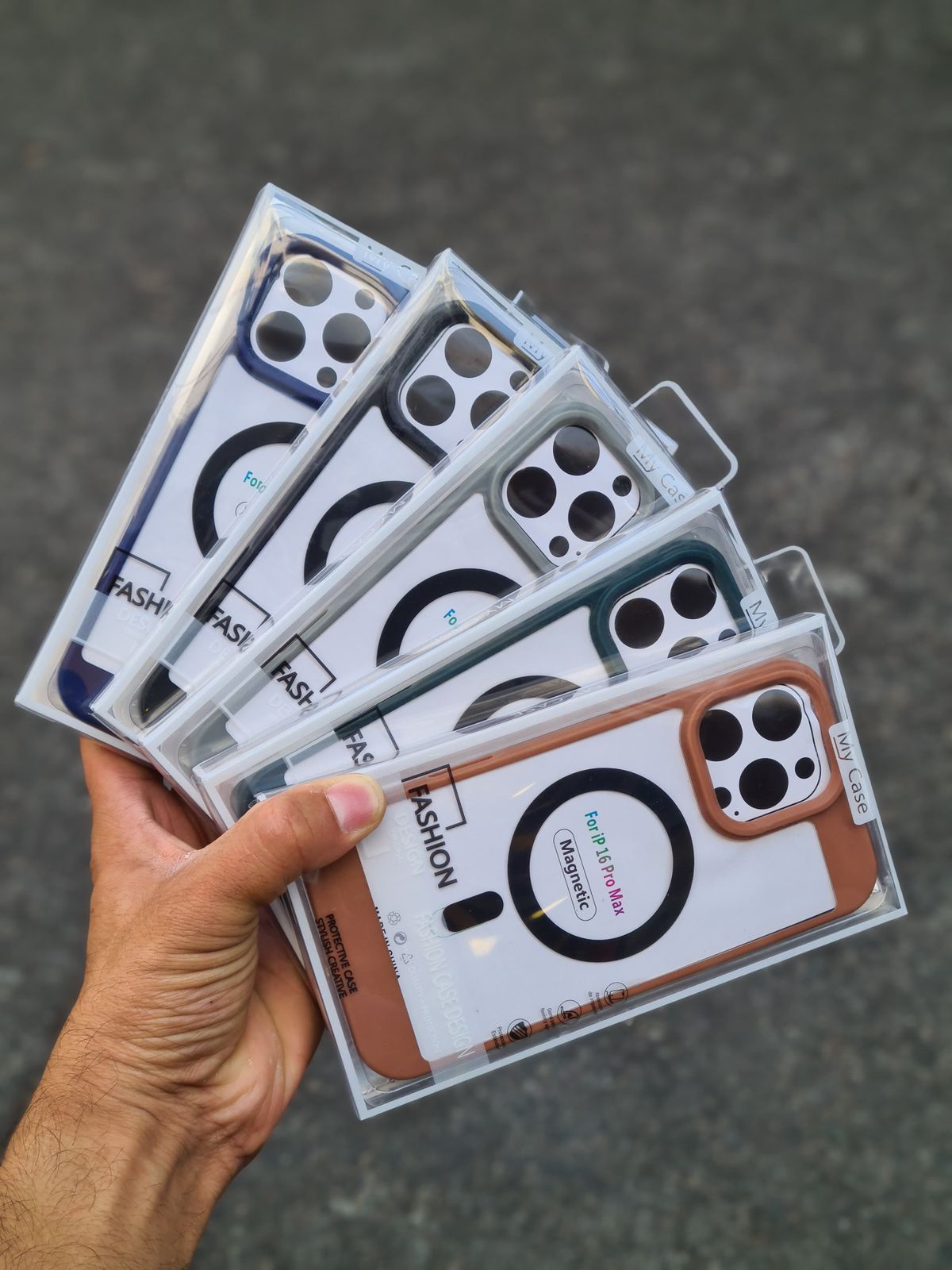 Transparent Acrylic Magnetic Mobile Phone Case