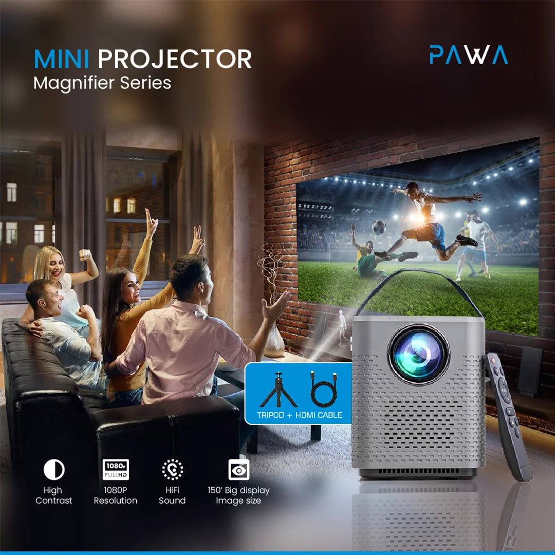 Pawa Magnifier Series Mini Projector