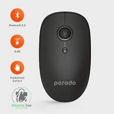 Porodo 2 in 1 Wireless Bluetooth Mouse