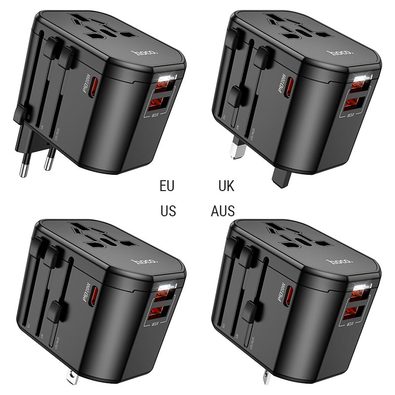 Conversion charger “AC15 Walker” PD20W EU  US  UK  AU
