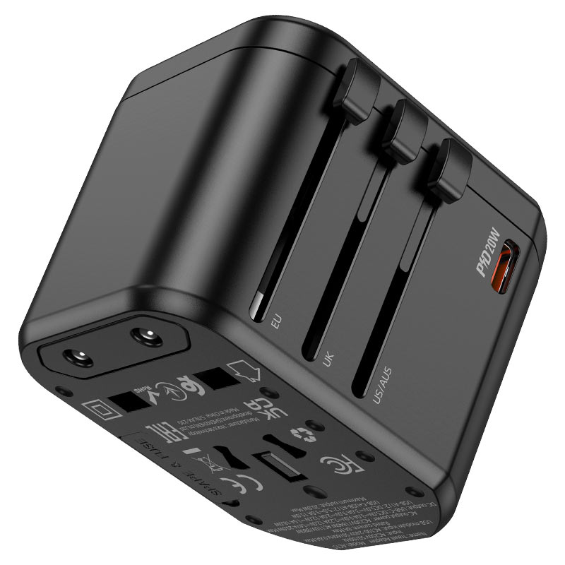 Conversion charger “AC15 Walker” PD20W EU  US  UK  AU