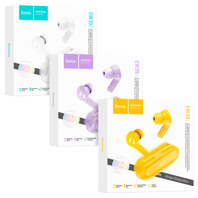 EW39 Bright true wireless ENC BT headset