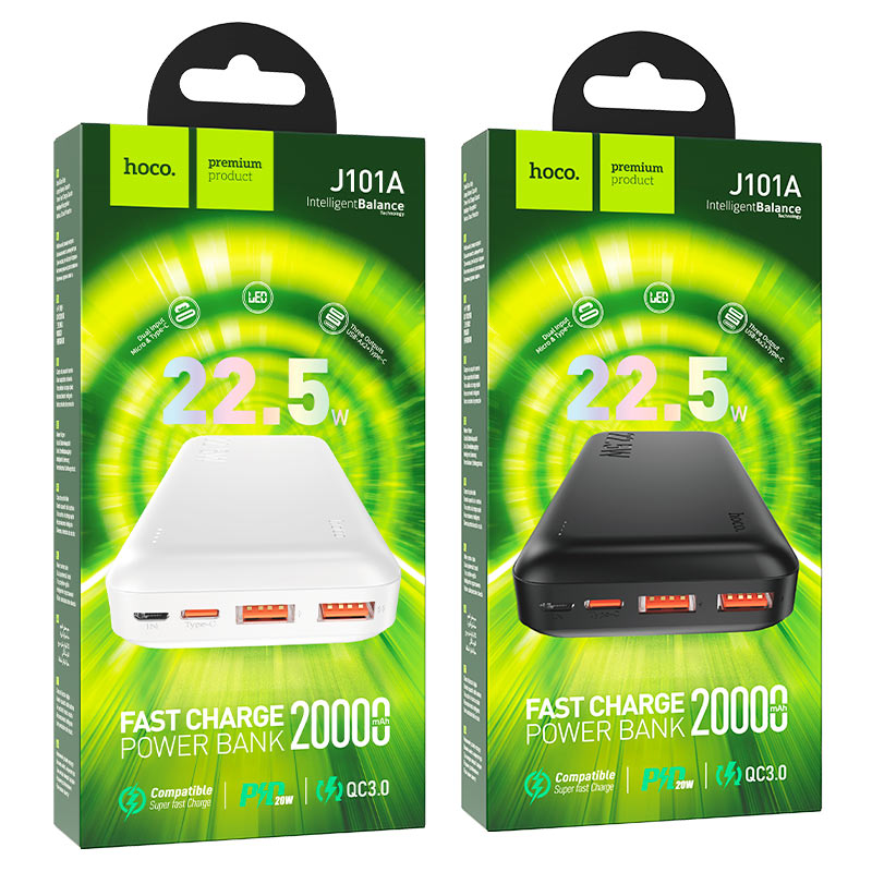 Power bank “J101A Astute” 22.5W 20000mAh