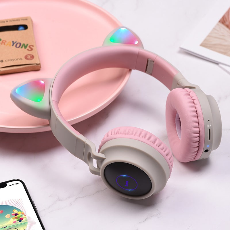 W27 Cat ear wireless headphones