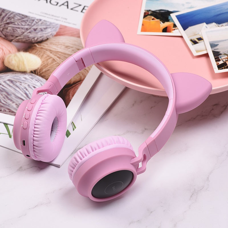 W27 Cat ear wireless headphones