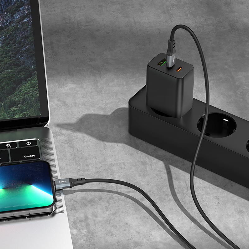 Cable Type-C to Lightning “X86 Spear” PD charging data sync