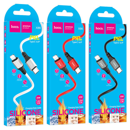 Cable Type-C to Lightning “X86 Spear” PD charging data sync