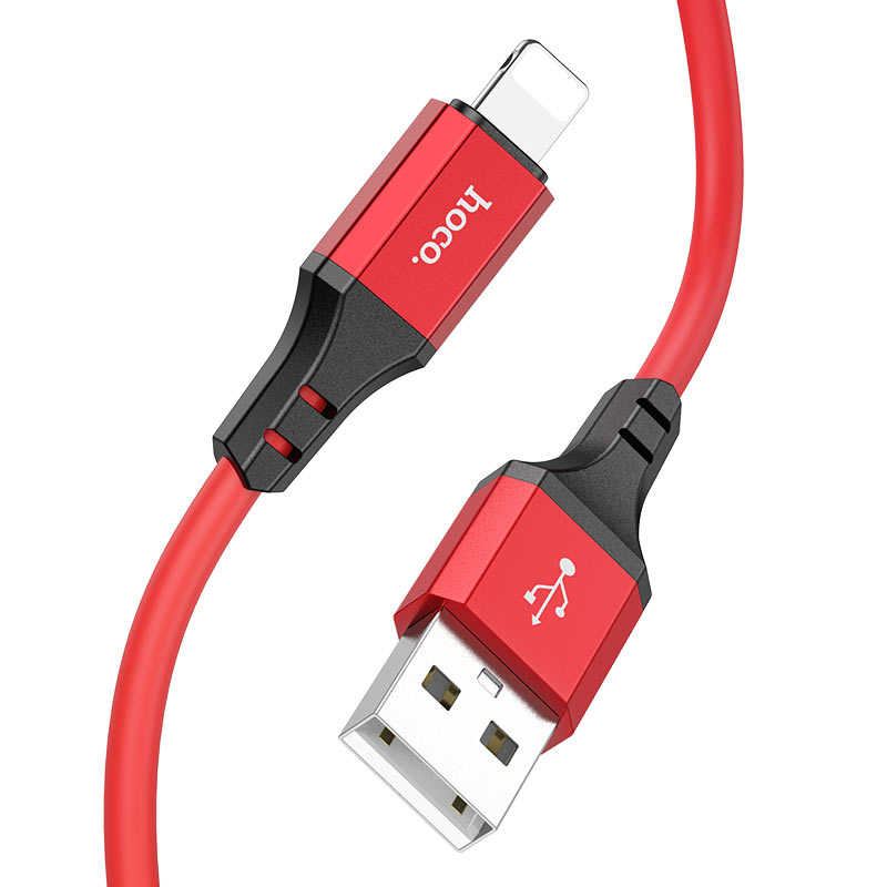 Cable USB to Lightning “X86 Spear” silicone charging data sync