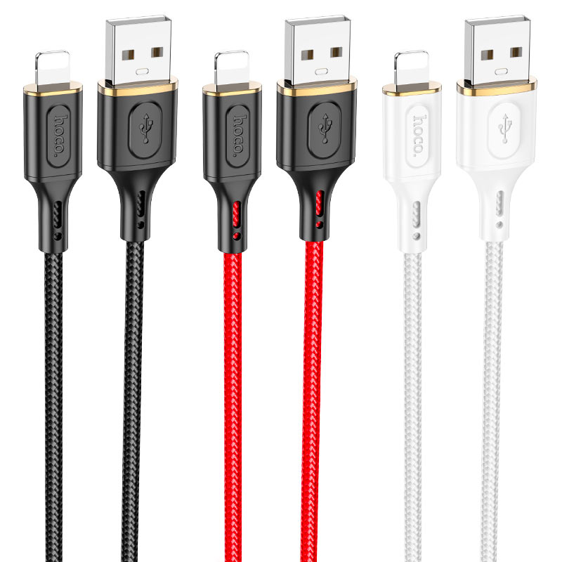 Cable USB to Lightning “X95 Goldentop”