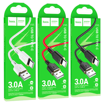 Cable USB to Type-C “X95 Goldentop”